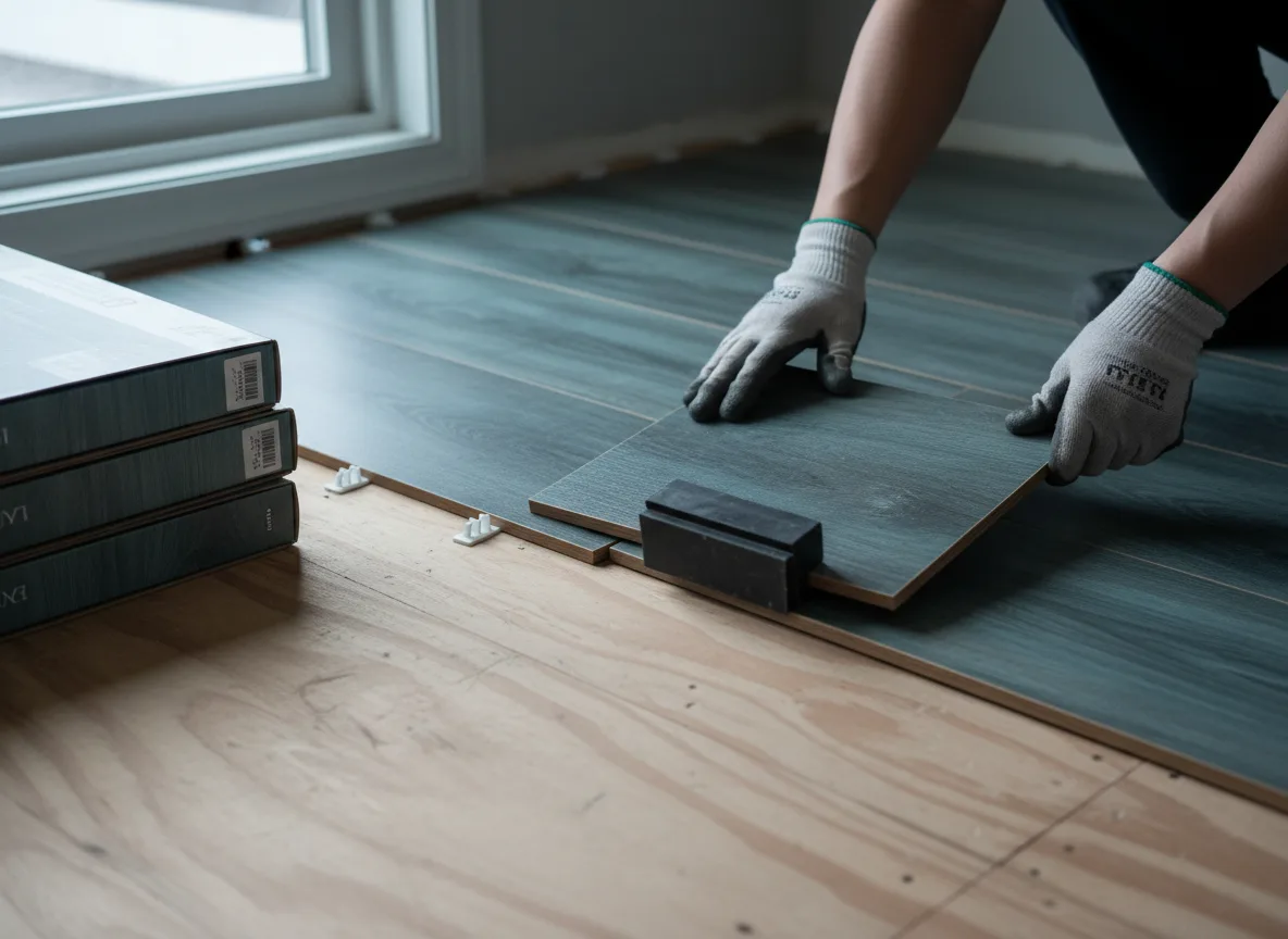 Luxury Vinyl Plank Installation company in Websterville, VT
